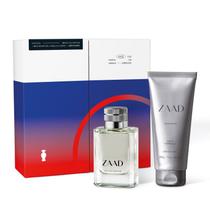 Kit Perfume Zaad Eau de Parfum Masculino Para Homem + Sabonete Shower Gel Presente (2 itens)