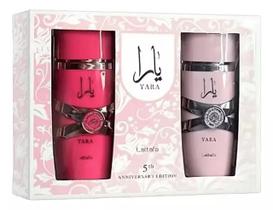 Kit Perfumes Lattafa Yara Rosa e Candy Feminino EDP Original Fixação Prolongada Kit Perfumes Lattafa Yara Rosa e Candy Feminino EDP Original Fixação Prolongada