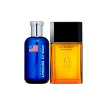 Kit Perfumes Masculino - Ralph Lauren Polo Sport EDT Perfume 125ml e Azzaro Pour Homme EDT Perfume 100ml