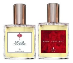 Kit Perfumes Opium Chine + Pure Instinct + Brinco
