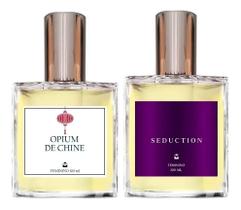 Kit Perfumes Opium Chine + Seduction + Brinco 4mm