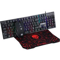 Kit perifericos teclado mouse gamer iv bright