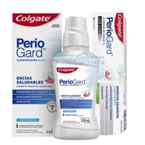 Kit Perio Enxaguatório 250 ml + Creme Dental 90g Colgate Kit Perio Enxaguatório 250 ml + Creme Dental 90g Colgate