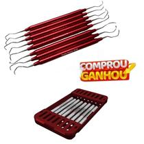 Kit Periodontia Curetas Gracey 8 Instrumentais Odontológicos - Lysanda Kit Periodontia Curetas Gracey 8 Instrumentais Odontológicos - Lysanda