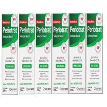 Kit Periotrat Solução Bucal Menta Forte Sem Álcool Com 6 Caixas De 250ml Cada