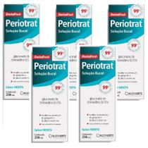Kit Periotrat Solução Bucal Sabor Menta Com 5 Cx De 250ml Ca