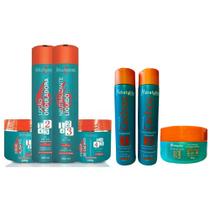 Kit Permanente Afro e Manutenção de Cachos Mairibel