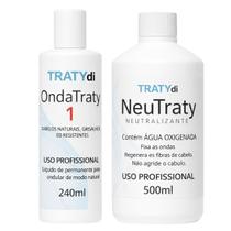 Kit Permanente Ondatraty 1 240ml+neutraty 500ml Profissional Kit Permanente Ondatraty 1 240ml+neutraty 500ml Profissional
