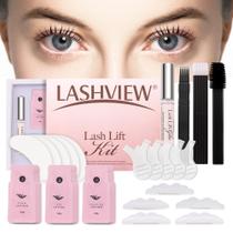 Kit permanente para cílios LASHVIEW Lash Lift Professional Salon