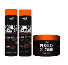 Kit Pérolas de Caviar 300g Widi Care