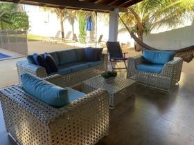 Kit Personal Móveis Para Área Externa, Poltronas Mesa E Sofá Kit Personal Móveis Para Área Externa, Poltronas Mesa E Sofá