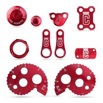 Kit Personalização Corona Racing 7 Peças Anodizadas Honda Crf 250f