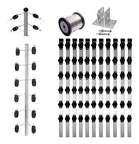 Kit Personalizado Acessorios Para Cerca Elétrica Haste Indus