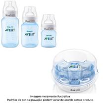 Kit Personalizado Avent Azul c/ 4 peças