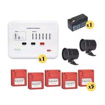 Kit Personalizado Central de Alarme Incêndio Segurimax