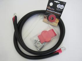 Kit Personalizado de Cabos de Bateria Compatível com Cabo Positivo de 82” Direito para Bateria Dupla Dodge Cummins 2003-2018 com Terminal Militar, Proteção e Capa Kit Personalizado de Cabos de Bateria Compatível com Cabo Positivo de 82” Direito para Bateria Dupla Dodge Cummins 2003-2018 com Terminal Militar, Proteção e Capa
