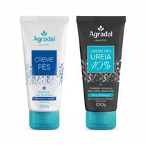 Kit Pés Agradal - Creme Pés E Creme Pés Ureia 100G