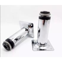 Kit Pés Tubular 10cm para Camas e Sofás
