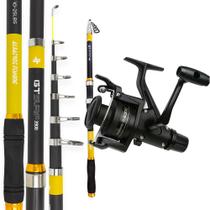 Kit Pesc Anti Cabeleira Molinete Shimano IX Vara Telescópica Kit Pesc Anti Cabeleira Molinete Shimano IX Vara Telescópica