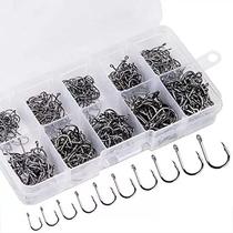 Kit Pesca: 600 Anzóis Chinu Nos Tamanhos 3 Ao 12 Com Estojo Kit Pesca: 600 Anzóis Chinu Nos Tamanhos 3 Ao 12 Com Estojo