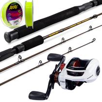 Kit Pesca Carretilha Bronx WR 11000 + Vara - Jaú Pesca