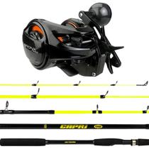 Kit Pesca Carretilha Maruri Bronx 300P Vara HG Capri 2,10m Ideal Para Rio Lago Lado da Manivela:EsquerdoTamanho:Vara 2, Kit Pesca Carretilha Maruri Bronx 300P Vara HG Capri 2,10m Ideal Para Rio Lago Lado da Manivela:EsquerdoTamanho:Vara 2,