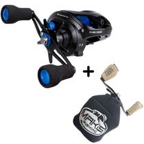 Kit Pesca Carretilha Tigon Bg 300 11 Rol Capa Neoprene Makis Fishing