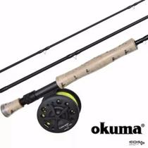 Kit Pesca Fly Fishing Okuma Cascade Nº5