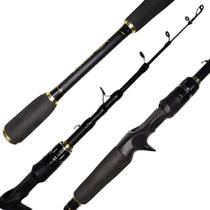 Kit Pesca Iniciante Carretilha 10 Rolamentos Vara + Estojo