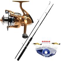 Kit Pesca Molinete FB4000 Vara 1,80m 10-40lbs E Estojo 02