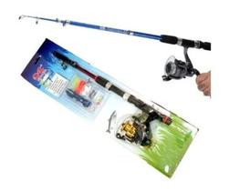 Kit pesca molinete + vara maruri fishing set + acessórios