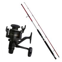 Kit Pesca Shimano Molinete IX 4000 + Vara Cruzar 2662 1,98m 10-20 Lbs Kit Pesca Shimano Molinete IX 4000 + Vara Cruzar 2662 1,98m 10-20 Lbs