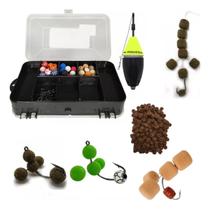 Kit Pesca Tamba Boia Cevadeira + Ração E Anteninhas + Estojo