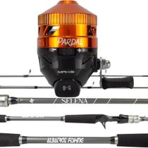 Kit Pesca Ultra Leve Carretilha Spincast Pardal Vara Carbono Kit Pesca Ultra Leve Carretilha Spincast Pardal Vara Carbono