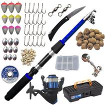 Kit Pescaria Pesca Infantil Completo Tralha Completa Pesca - Albatroz Xingu Marine Sports Deyu