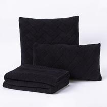 Kit Peseira Cama Casal 180cm X 90cm + 2 Capas Cod 1063C2K Kit Peseira Cama Casal 180cm X 90cm + 2 Capas Cod 1063C2K