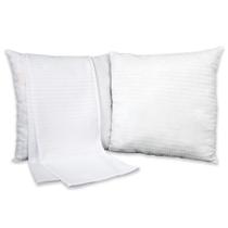 Kit Peseira Casal + 2 Capas de Almofadas Piquet Favinho