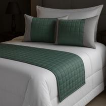 Kit Peseira King Copacabana 5 Peças Acompanha Almofadas Cheias Toque Macio e Conforto