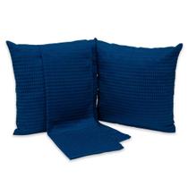 Kit Peseira PiquetKing + 2 Capas de Almofadas 40x40 Decoratvas Várias Cores e Estampas