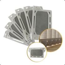 Kit Peso Envelope Lâminas Persiana Vertical 9cm Branco Manutenção Instalação Cortina 2 a 50 Un