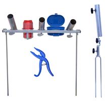 Kit Pesque Pague-sup 3 Varas + Sup Guarda Sol + Pega Peixe