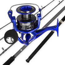 Kit Pesqueiro Tilapia Pacu Traira 13kg Molinete + Vara 1,80 Kit Pesqueiro Tilapia Pacu Traira 13kg Molinete + Vara 1,80