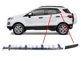 Kit Pestana Externa + Moldura Porta Ecosport 2013 A 2020 Traseira Esquerda Original Ford