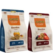 Kit pet 2 biscoito special dog ultra life original e fruras Kit pet 2 biscoito special dog ultra life original e fruras