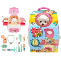 Kit Pet 2 em 1 Shot Maleta com Cachorro Mochila Pet Care