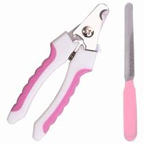 Kit Pet Banho Tosa Cortador De Unha Grande E Lixa Para Cãe