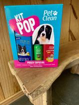 kit pet clean shampoo + condicionador + perfume