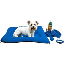 Kit Pet Grande Cama Futon Educador Xixi Sim/Não Cães 500ml