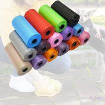 Kit Pet Higiênico Cata Caca 750 Saquinhos Refil Saco de Lixo Cães Gato Pet 10 rolinhos