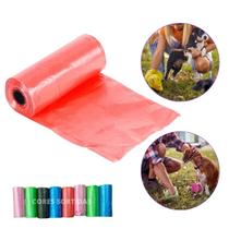 Kit Pet Higiênico Cata Caca 750 Saquinhos Refil Saco de Lixo Cães Gato Pet 10 rolinhos